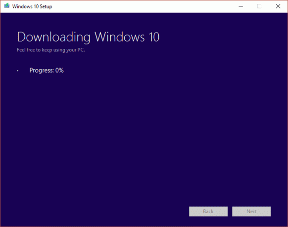 baixando o Windows 10 ISO