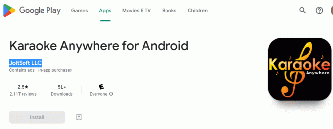 Karaoke Anywhere Androidra a JoltSoft LLC-től
