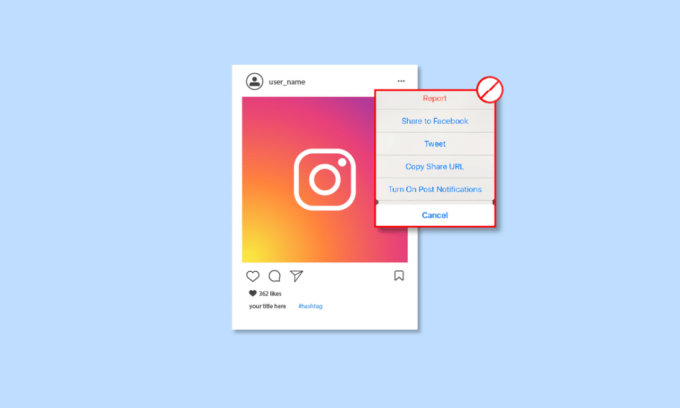 Cum să anulați raportarea unei postări pe Instagram
