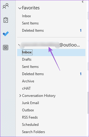 email adresa Outlook app windows
