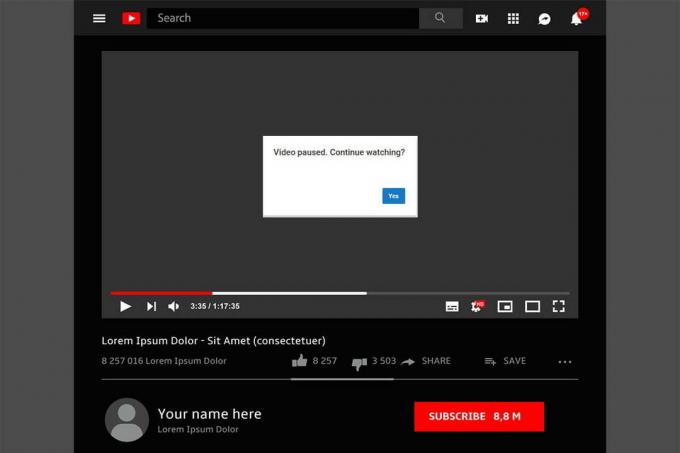 Kuinka poistaa " Video keskeytetty Jatka katselu" käytöstä YouTubessa Chromessa