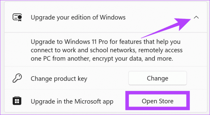 wybierz aktualizację aplikacji Microsoft