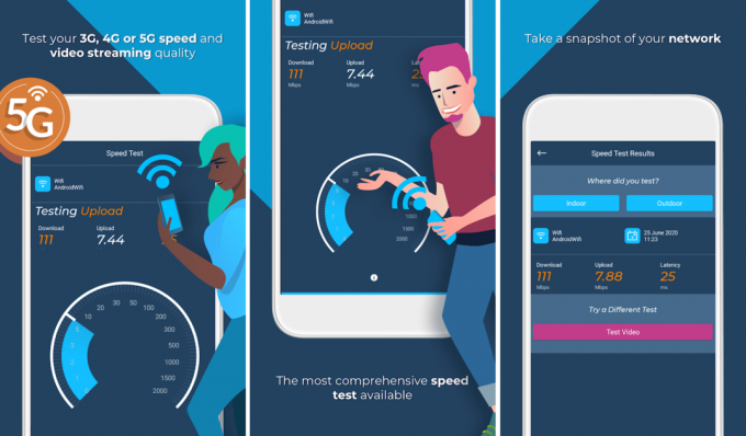 ตรวจสอบคุณภาพการรับเครือข่ายโดยใช้ OpenSignal