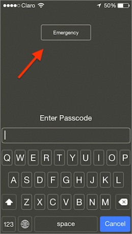 Schermata password ID medico
