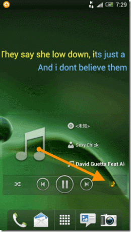 Ttpod musikkspiller for Android 3