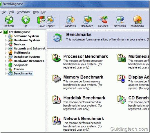 Freshdiagnose benchmark