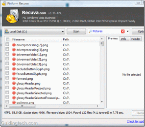 Jak obnovit smazané soubory pomocí Recuva