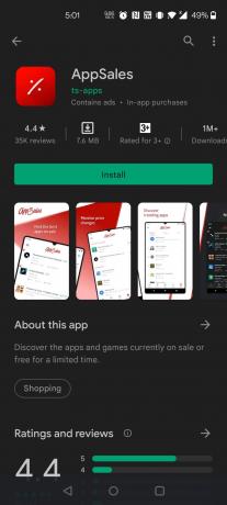 AppSales. 14 parasta Android-sovellusta maksullisten sovellusten lataamiseen ilmaiseksi