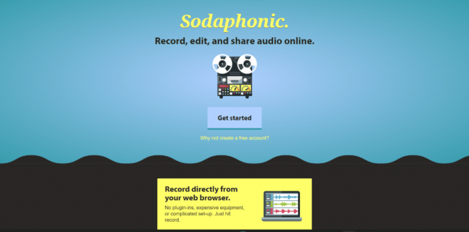 Sodaphonic. 20 beste gratis musikkredaktører online å bruke