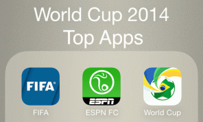 Top 3 iPhone-Apps für die Zuschauer der FIFA Fussball-Weltmeisterschaft 2014