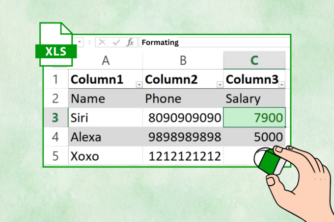Excelin selkeä muotoilupikakuvake