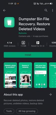 Preuzmite aplikaciju Dumpster i instalirajte je na svoj uređaj | Pregledajte izbrisane ili stare snimke u Snapchatu