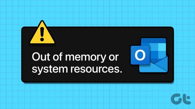 Toprettelser til Microsoft Outlook, der mangler hukommelse eller systemressourcefejl på Windows