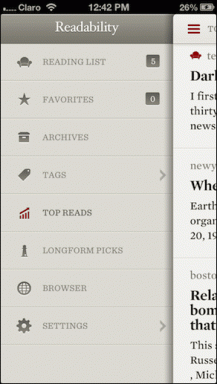 Kabata salīdzinājumā ar lasāmību: 2 lieliskas, bezmaksas lasāmas un vēlāk iOS lietotnes