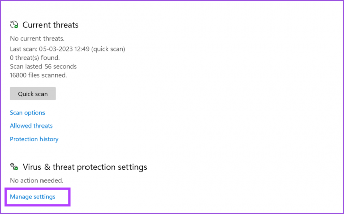 Privremeno onemogućite Windows Defender