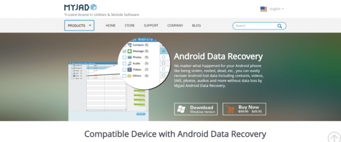 MyJad Android Data Recovery | Nejlepší aplikace pro obnovu pro Android