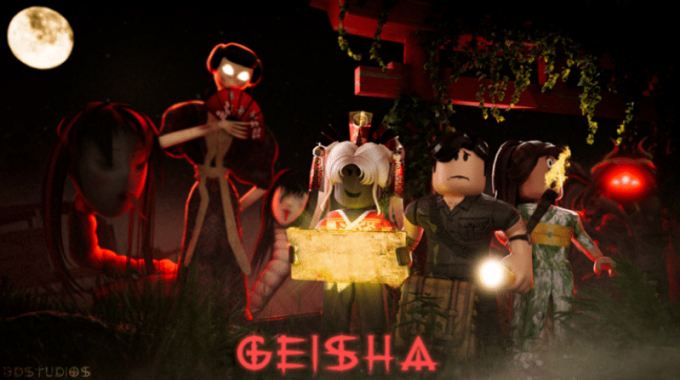 Geisha | Die 33 besten gruseligen Roblox-Spiele zum Spielen mit Freunden (Multiplayer)