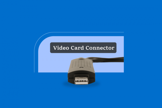 비디오 카드 커넥터 유형 설명