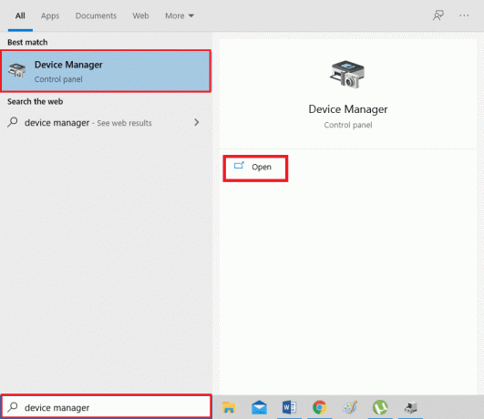 Do vyhledávacího pole Windows zadejte Správce zařízení a klikněte na Otevřít. Oprava dvojitého psaní na mechanické klávesnici