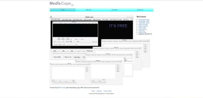 Media cope officielle hjemmeside. Bedste gratis videoskærerapps