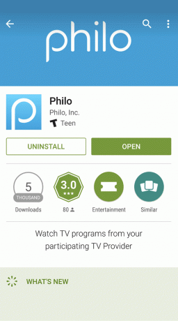 애플 앱스토어의 필로 앱. Philo 무료 평가판을 받는 방법