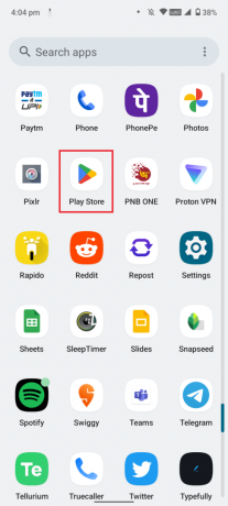 Klepnite na ikonu Obchod Play v ponuke aplikácie | Ako funguje KidsGuard