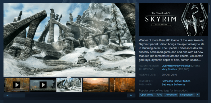 Elder Scroll V: Skyrim. Düşük Uçlu PC için En İyi 36 Açık Dünya Oyunu