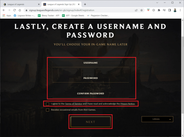 napsauta SEURAAVA. Korjaa määrittelemätön virhe League of Legends Windows 10:ssä