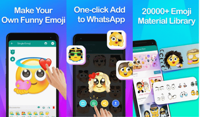 Emoji Maker- رموز تعبيرية للهاتف متحركة شخصية