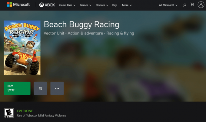 ビーチ バギー レーシング Xbox