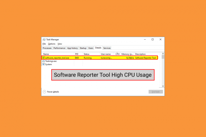 Popravite visoko porabo procesorja v orodju Software Reporter v sistemu Windows 10