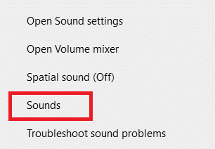 Виберіть Звуки