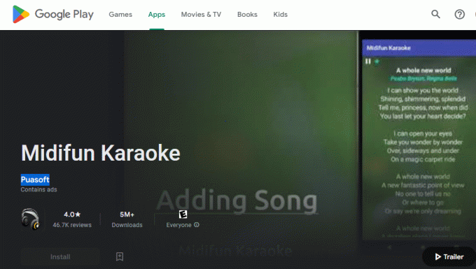 Midifun Karaoke från Puasoft. 19 bästa gratis karaoke-appar för Android