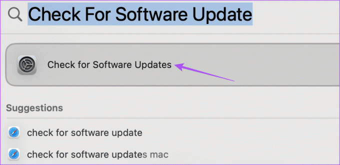 leta efter mjukvaruuppdatering mac