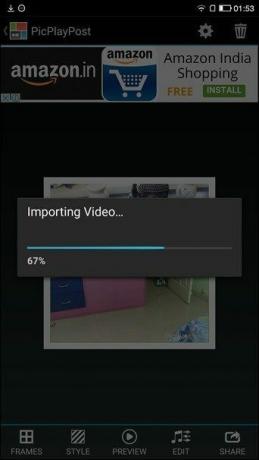 ვიდეო კოლაჟი Android 1-ისთვის