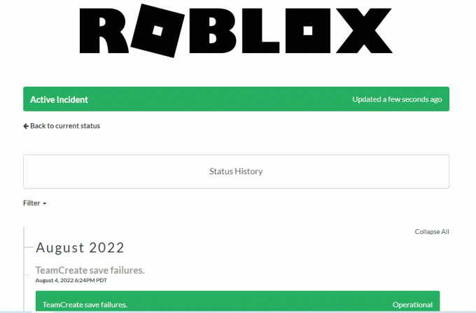 Tjek Roblox-serverstatus.