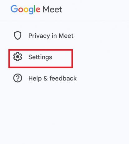 Napauta Asetukset. Korjaa Google Meetin yhteyden katkeaminen usein