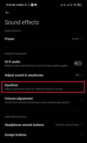Торкніться Еквалайзер | Як збільшити гучність дзвінків на телефоні Android