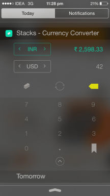 วิธีแปลงสกุลเงินโดยใช้ Safari บน iOS แบบเรียลไทม์
