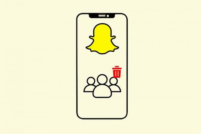 iPhone의 Snapchat에서 그룹을 삭제하는 방법