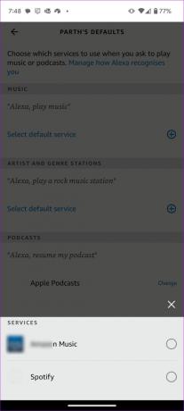 Apple Music als Standard in Alexa