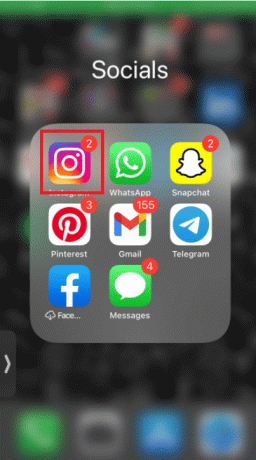 Instagram 앱 기호를 누릅니다. | Instagram에서 업데이트를 제거하는 방법 
