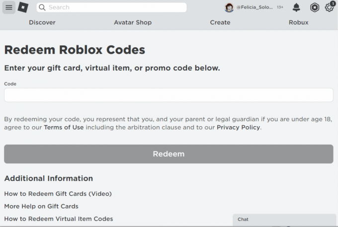 Roblox Codeseite einlösen | Wie viel sind 1000 Dollar in Robux?