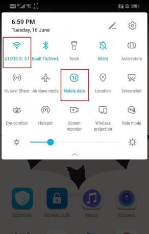 Mobiele data of wifi moeten zijn ingeschakeld om je locatie te detecteren