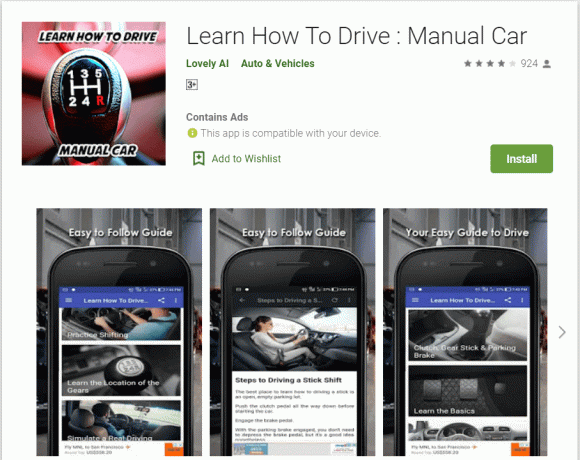 Lär dig att köra manuell bil