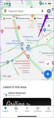Google Maps на iPhone