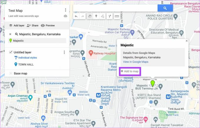 Adicionar ao mapa novamente