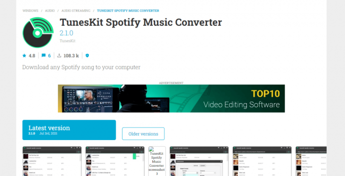 TunesKit Spotify 음악 변환기. 최고의 Spotify 재생 목록 다운로더