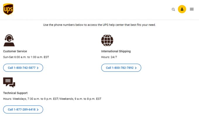 Página UPS Contacte-nos | Posso usar a mesma etiqueta de envio duas vezes?