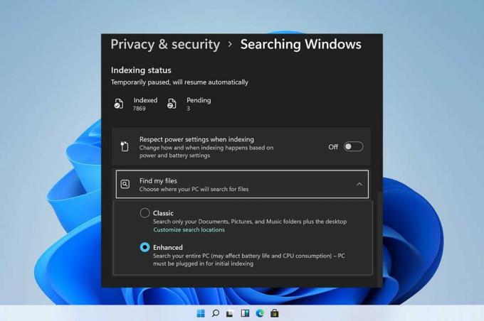 Sådan deaktiveres søgeindeksering i Windows 11